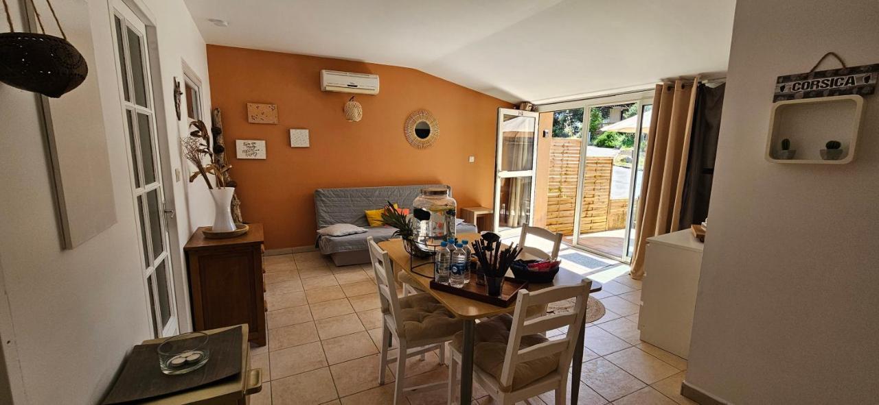 Appartement T2 Avec Piscine Aux Portes De La Plage De Cupabia Serra-di-Ferro  Buitenkant foto